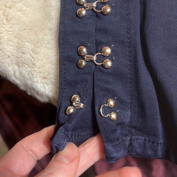 L’AGENCE Marlo High Rise Skinny jeans in Oxford silver studs 27 - Picture 4 of 11